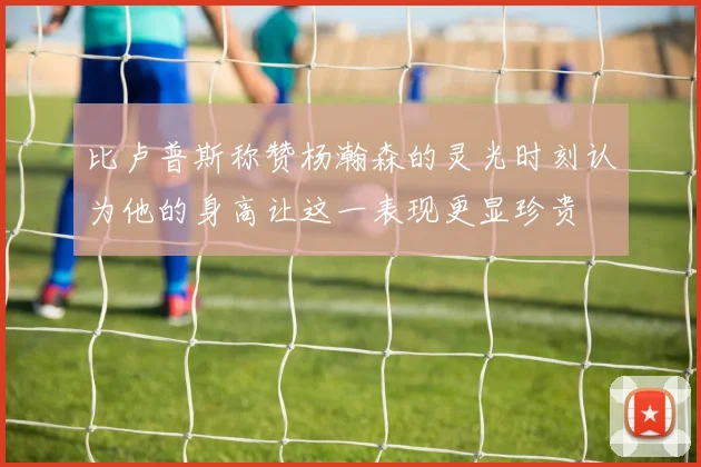 比卢普斯称赞杨瀚森的灵光时刻认为他的身高让这一表现更显珍贵